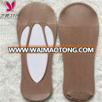 Professional fishnet liners no slip no show socks made in China